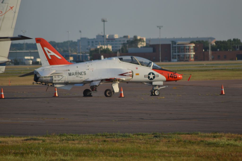 16-5489 — - T-45C assigned to VT-7/VT-9 sitting on the tarmac Sioux Falls KFSD