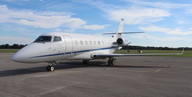 IAI Gulfstream G200 (N213EP) - An Israeli Aircraft Industries Galaxy on the ramp at Northwest Alabama Regional Airport, Muscle Shoals, AL - September 29, 2018.