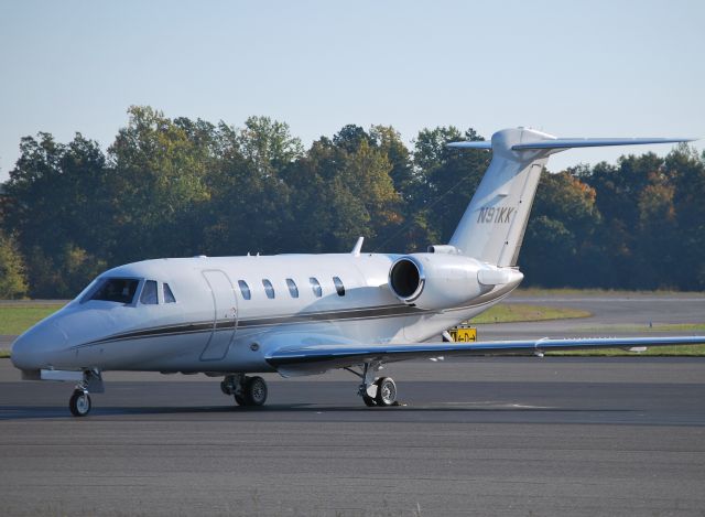 Cessna Citation III (N91KK) - JRM AIR LLC (NASCAR driver Dale Earnhardt Jr.) at KJQF - 10/18/11