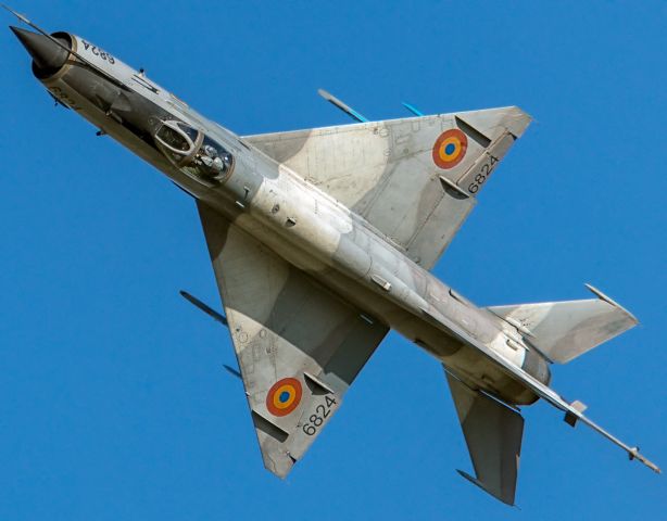 MIKOYAN MiG-21 — - Nato days in Ostrava , Czech Republic. 21.09.2019. Romanian Air Force ,  Mikoyan-Gurevich Mig-21MF Lancer C.