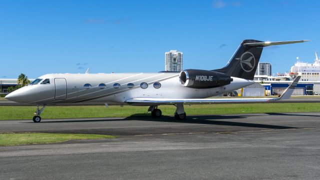 Gulfstream Aerospace Gulfstream IV (VJA108) - Arrive on TJIG