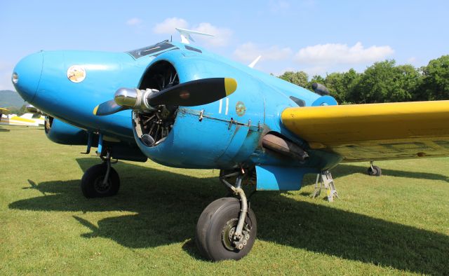 Beechcraft 18 (N87690) - A 1953 model Beech C-45H Expediter at the EAA 190 May Breakfast Fly-In at Moontown Airport in Brownsboro, AL - May 21, 2022.