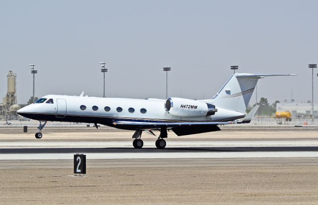 Gulfstream Aerospace Gulfstream IV (N472MM) - N472MM Gulfstream Aerospace G-IV C/N 1072  - Las Vegas - McCarran International (LAS / KLAS) USA - Nevada, May 10, 2012 Photo: Tomás Del Coro