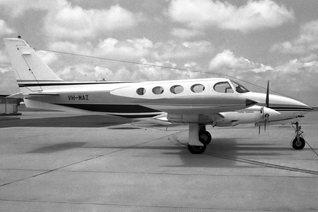 Cessna 340 (VH-MAZ) - CESSNA 340 - REG VH-MAZ (CN 340-0105) - ESSENDON MELBOURNE VIC. AUSTRALIA - YMEN (15/7/1982)