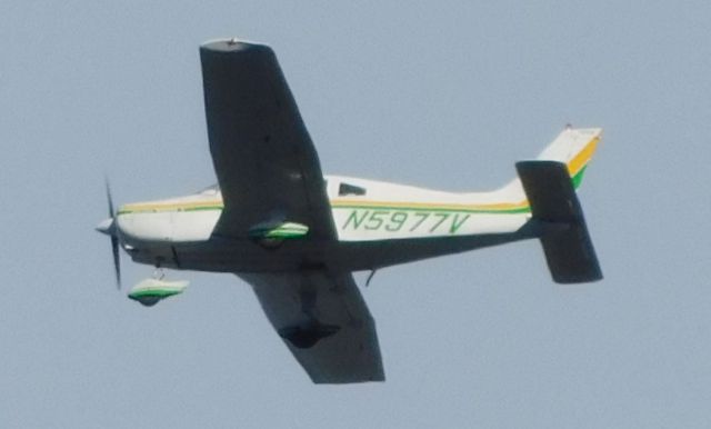 Piper Cherokee (N5977V) - Over Corvallis, Oregon on 5th April 2020.