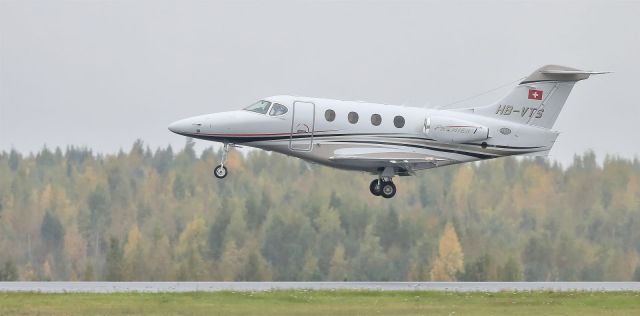 Beechcraft Premier 1 (HB-VTS) - Beech 390 Premier IAbr /01.10.2017.