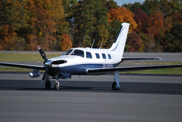 Piper Malibu Mirage (N47ER) - 15 EAST MANAGEMENT INC at KJQF - 11/7/14