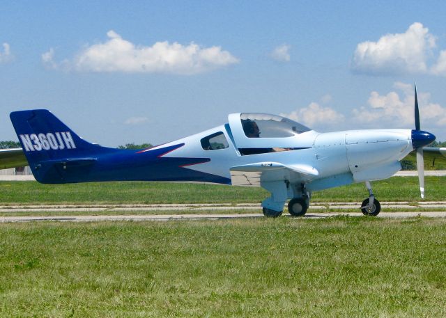 PAI Lancair 320 (N360JH) - At AirVenture 2016.