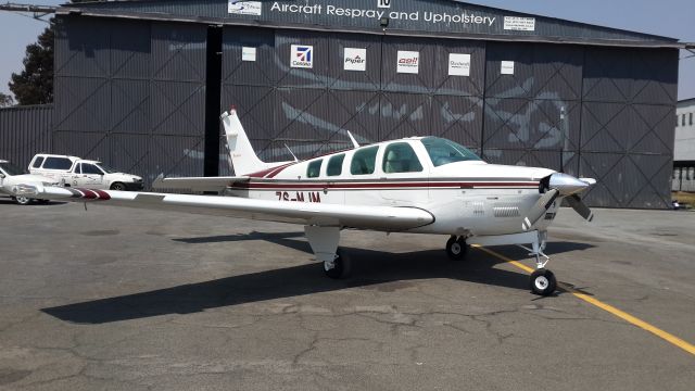 Beechcraft Bonanza (36) (ZS-MJM)