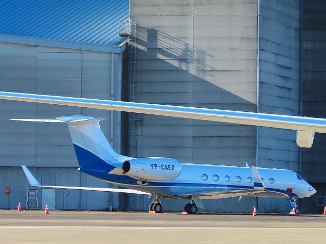 Gulfstream Aerospace Gulfstream V (VP-CAE) - Photo taken on Dec 26, 2022.