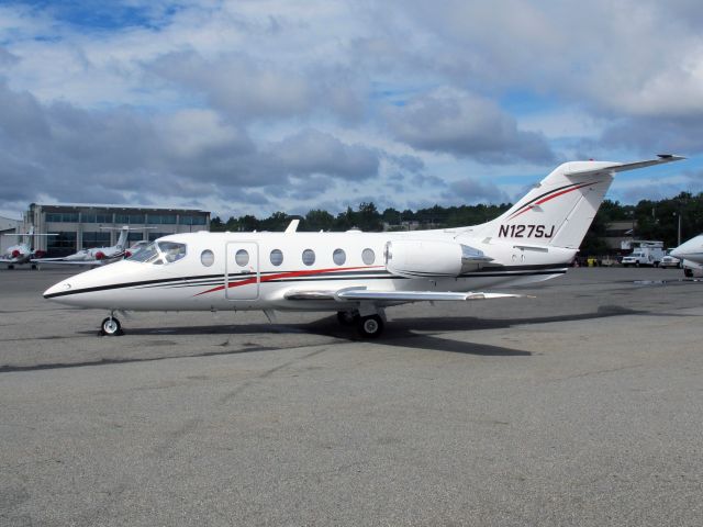 Beechcraft Beechjet (N127SJ) - A very nice business jet.