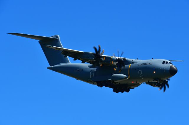 GAF5410 — - German Air Force Airbus A400M-180 at YYC Calgary International Airport on July 05.