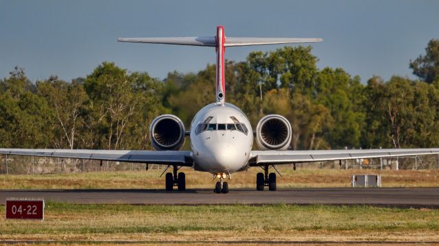 Boeing 717-200 (VH-NXO) - Backtrack approved ...