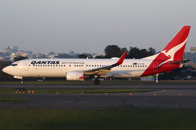 Boeing 737-800 (VH-VXI) - on 31 October 2018