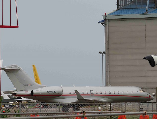 Bombardier Global Express (9H-VJO) - I took this picture on Aug 28, 2019.