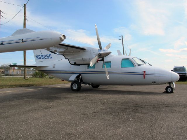 Mitsubishi MU-2 (N892SC) - A very fast aircraft. Very good short field performance.