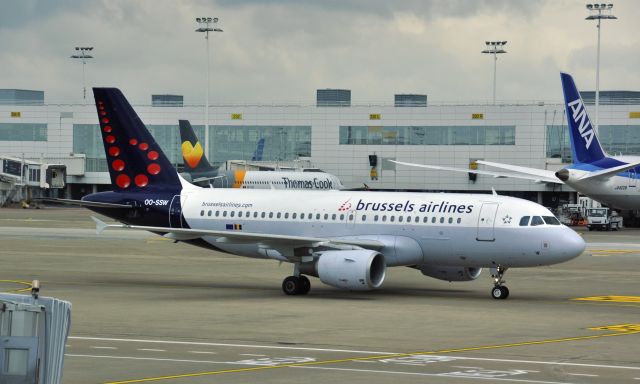 Airbus A319 (OO-SSW) - Brussels Airlines Airbus A319-112 OO-SSW in Brussels 