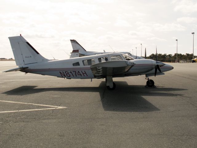 Piper PA-20 Pacer (N8174H) - A Seneca at Nantucket on a sunny winter day.