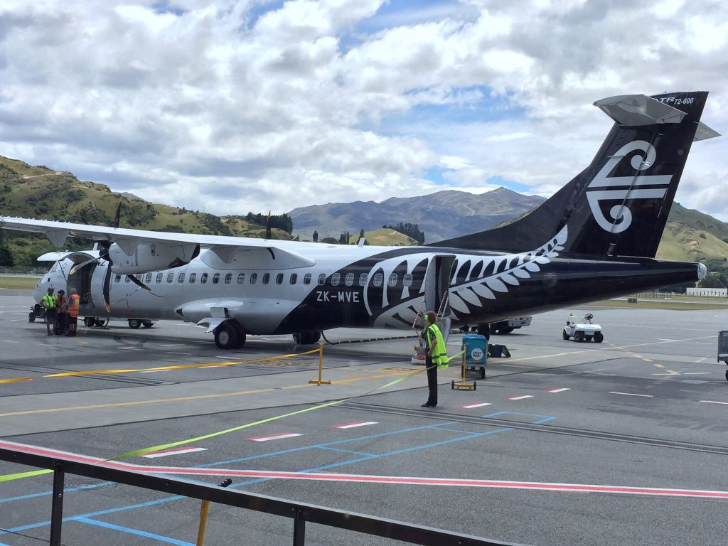 Aerospatiale ATR-72-600 (ZK-MVE) - New adition to ANZ regional fleet