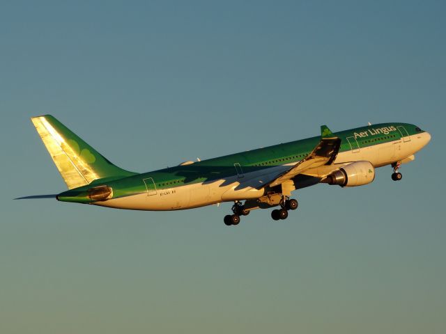 Airbus A330-300 (EI-LAX) - Departing 22R at Logan