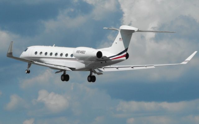 Gulfstream Aerospace Gulfstream G650 (N914BD) - G650 departing RWY 36