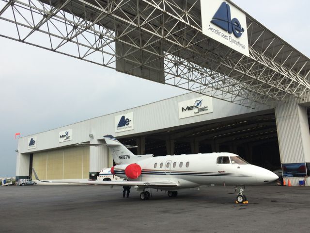 Hawker 800 (N818TM) - Photo taken by Steven Nice at Toluca< Mexico July of 2015.