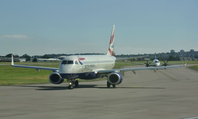 Embraer ERJ-190 (G-LCYJ) - British Airways Embraer ERJ-190 G-LCYJ in Aberdeen Dyce Airport