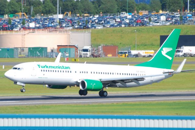 Boeing 737-800 (EZA015) - From the Cargo Car park