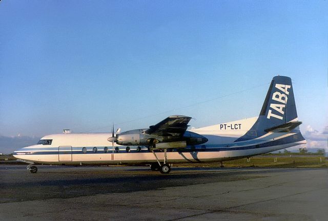FAIRCHILD HILLER FH-227 (PT-LCT)