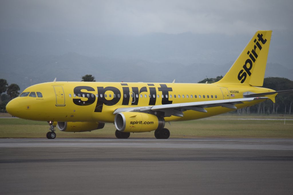 Airbus A319 (N510NK) - TAXI TO RWY11 MDST.....