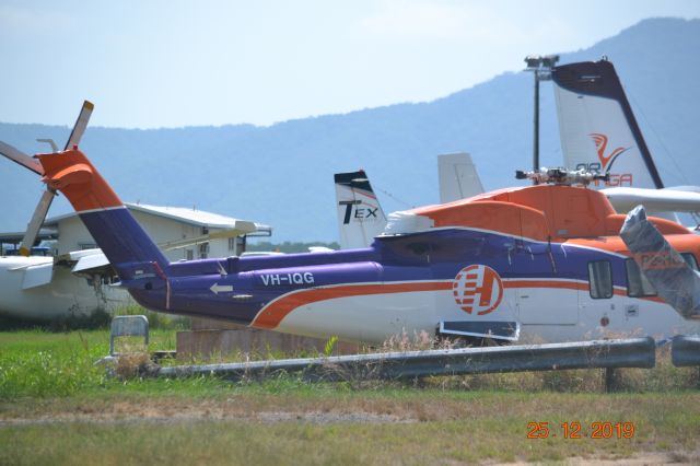 Sikorsky S-76 (VH-IQG) - Pictured at Skytek, Cairns,undergoing maintenance