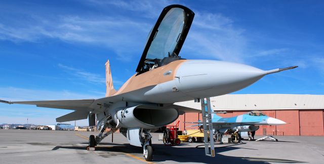 Lockheed F-16 Fighting Falcon (92-0408) - Flashback to 2019 ~~br /"Side Five Two," a Viper at NAS Fallon (920408), awaits its next "mission."br /Hi to Julian and the others I met out there. Hopefully, now that the Covid crisis is gradually being controlled, I'll get to see you guys again. Be safe, guys.