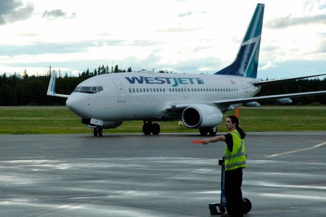 — — - C-GWBJ at Prince George, BC Canada