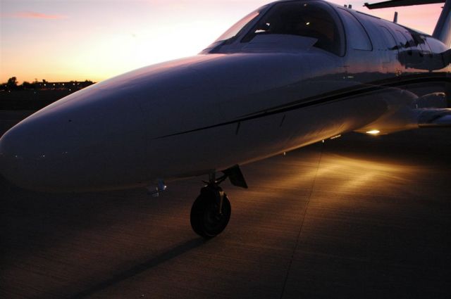 Cessna Citation CJ1 (N521PF) - Sawyer Aviation Charter Aircraft at Scottsdale Air Center