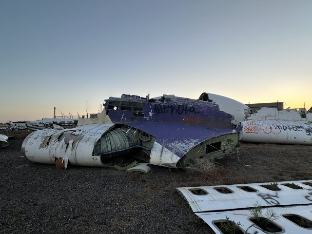 Boeing 727-100 (N192FE) - This aircraft was operated by FedEx and retired in 2003. It was then donated to the Denver Airport for various practice purposes and sat on the ramp until 2022. It was then scrapped.