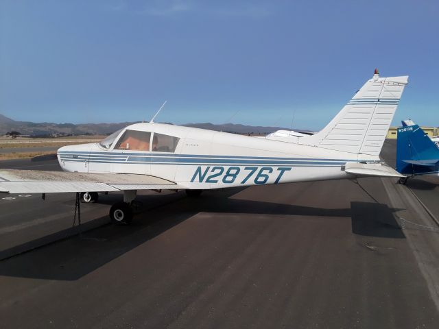 Piper Cherokee (N2876T) - Parked at Santa Ynez