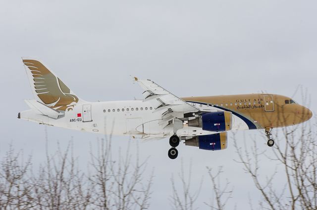 Airbus A319 (GFA9903) - A9C-EU