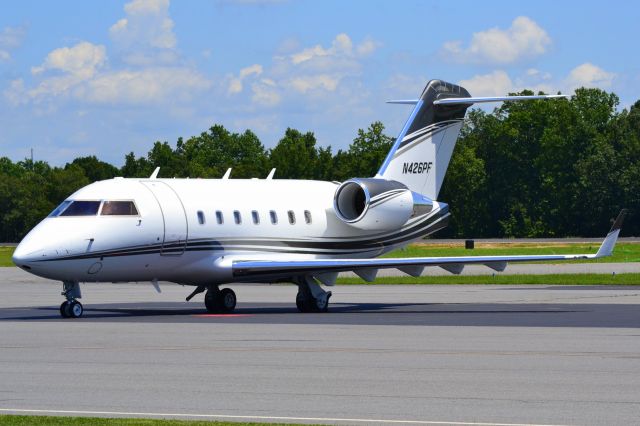 Canadair Challenger (N426PF) - FLORIDA CHALLENGER ACQUISITION LLC at KJQF - 8/7/18