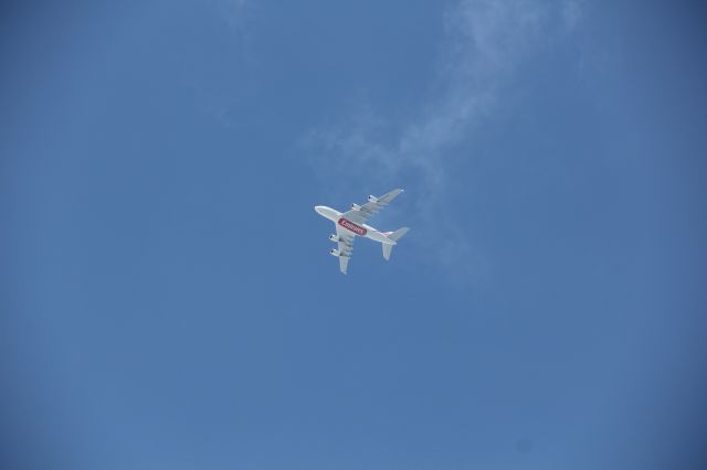 Airbus A380-800 (A6-EDM) - Descending into KJFK