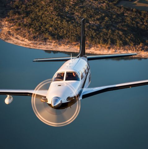 Piper Malibu Mirage (N65PV) - In-flight photo-shoot around Austin.