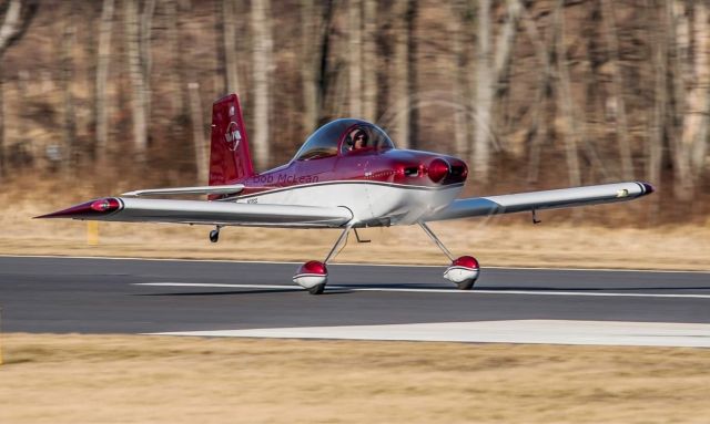 Vans RV-8 (N23GG) - Bob McLean took this photo of a wheel touch & go