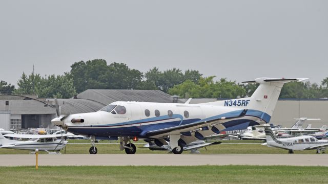 Pilatus PC-12 (N345RF) - Airventure 2019