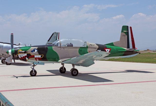 Pilatus PC-7 Astra (FAM2557) - Fuerza Aérea Mexicana / Pilatus PC-7 / MSN 500 / 2557 / MMSM 04/2023