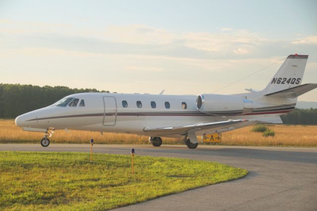 Cessna Citation Excel/XLS (N624QS) - Taken late afternoon Aug 18, 2016 - Saratoga NY