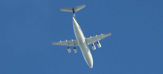 — — - QQ101 Avro 146-RJ100 (Qinetiq) 21st Feb 2014