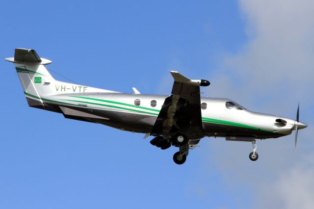 Pilatus PC-12 (VH-VTF)