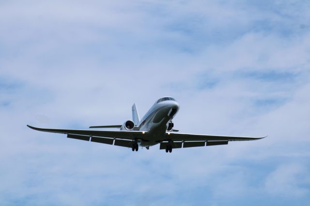 Cessna Citation Latitude (N563QS) - On approach at KLUK 8 July 2024