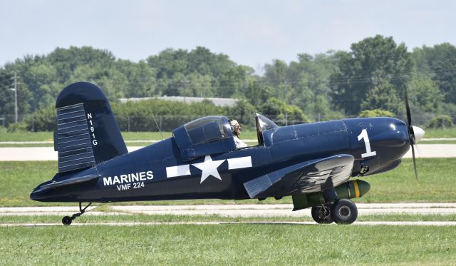 WAR Vought F4U Corsair (N191G) - Airventure 2017