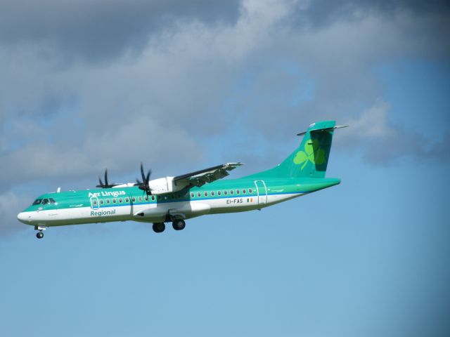 ATR ATR-72 (EI-FAS) - EI FAS ARR EIDW 14/09/13