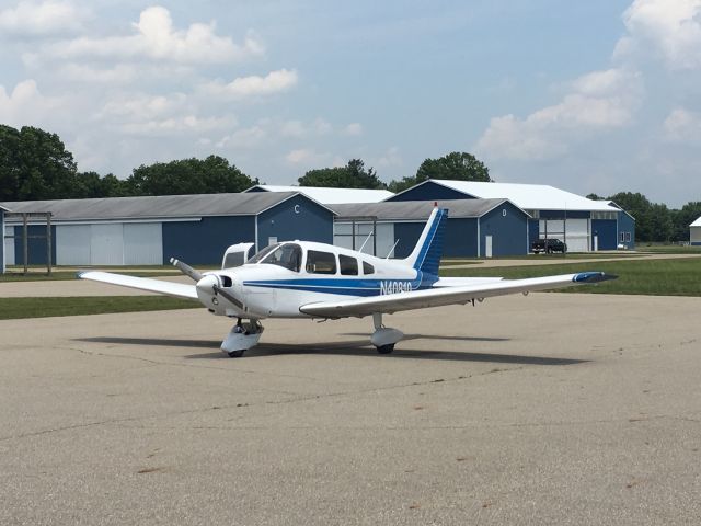 Piper Cherokee (N40810) - Nellie waiting to fly. 